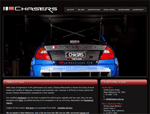 Tablet Screenshot of chasers.com.au